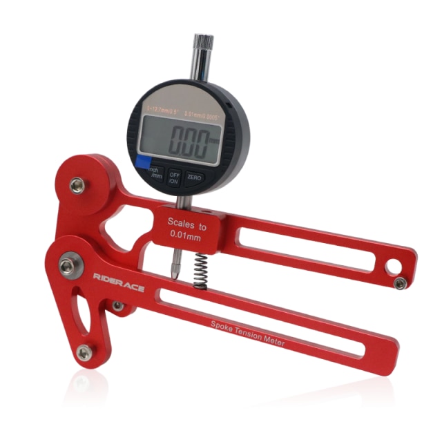 Medidor de tensión electrónico para bicicleta, comprobador de radios de rueda de bicicleta, indicador de alta precisión, tensiómetro estable y preciso, herramienta de reparación de MTB