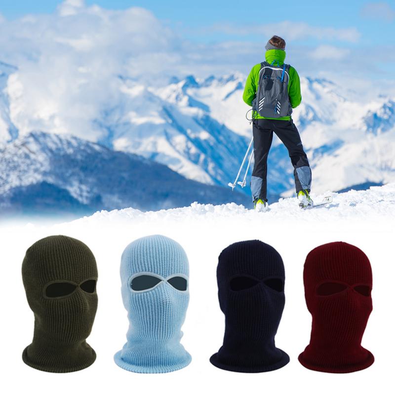 Winter Thermische Fleece Bivakmuts Volgelaatsmasker Cover Hat Cap Ski Motorfiets Fietsen Camping Wandelen Outdoor Activiteiten Caps