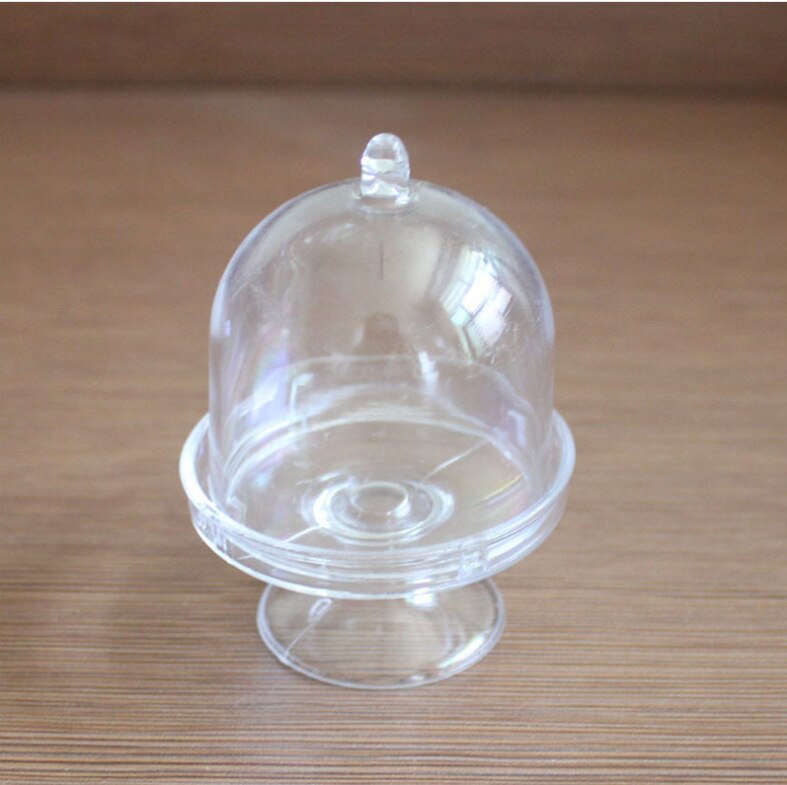 12pcs Transparent Plastic Tray Candy Box packaging Chocolate candy box Baby Shower Wedding Kids Birthday party Candy boxes: transparent