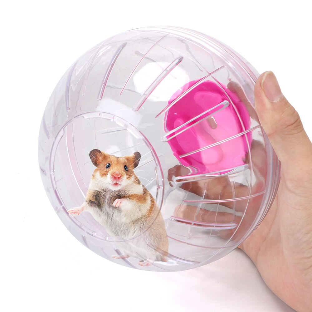 Outdoor Sport Ball Plastic Pet Rodent Mice Jogging Ball Hamster Gerbil Rat Exercise Portable Hamster Running Balls