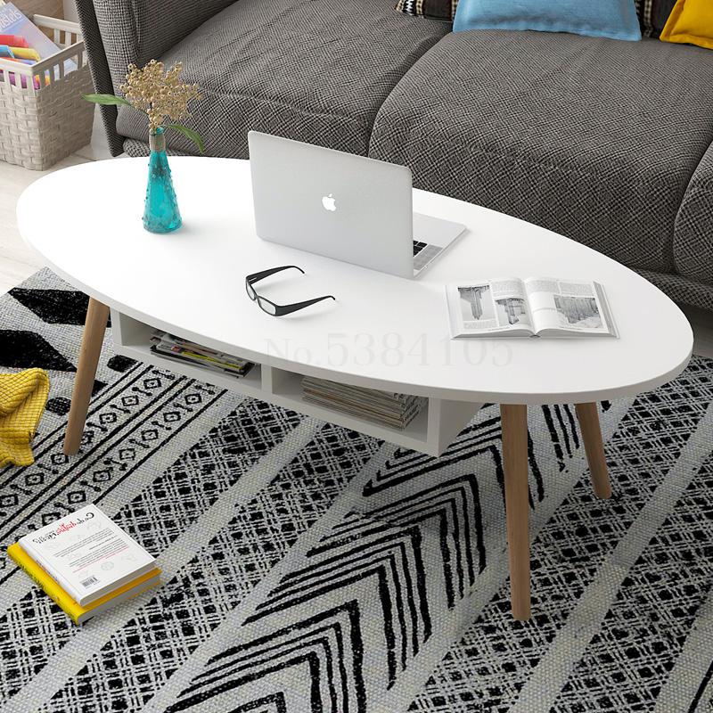 Enkelt tebord, moderne mini rundt bord, sofa, skabshjørne, natbord, enkel nordisk stil