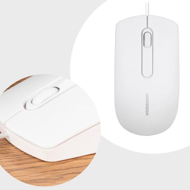 1200DPI USB Wired Mouse Light Scroll Wheel High Usb With Sound / Mute Mouses 120cm USB Cable Mice For Laptop Computer