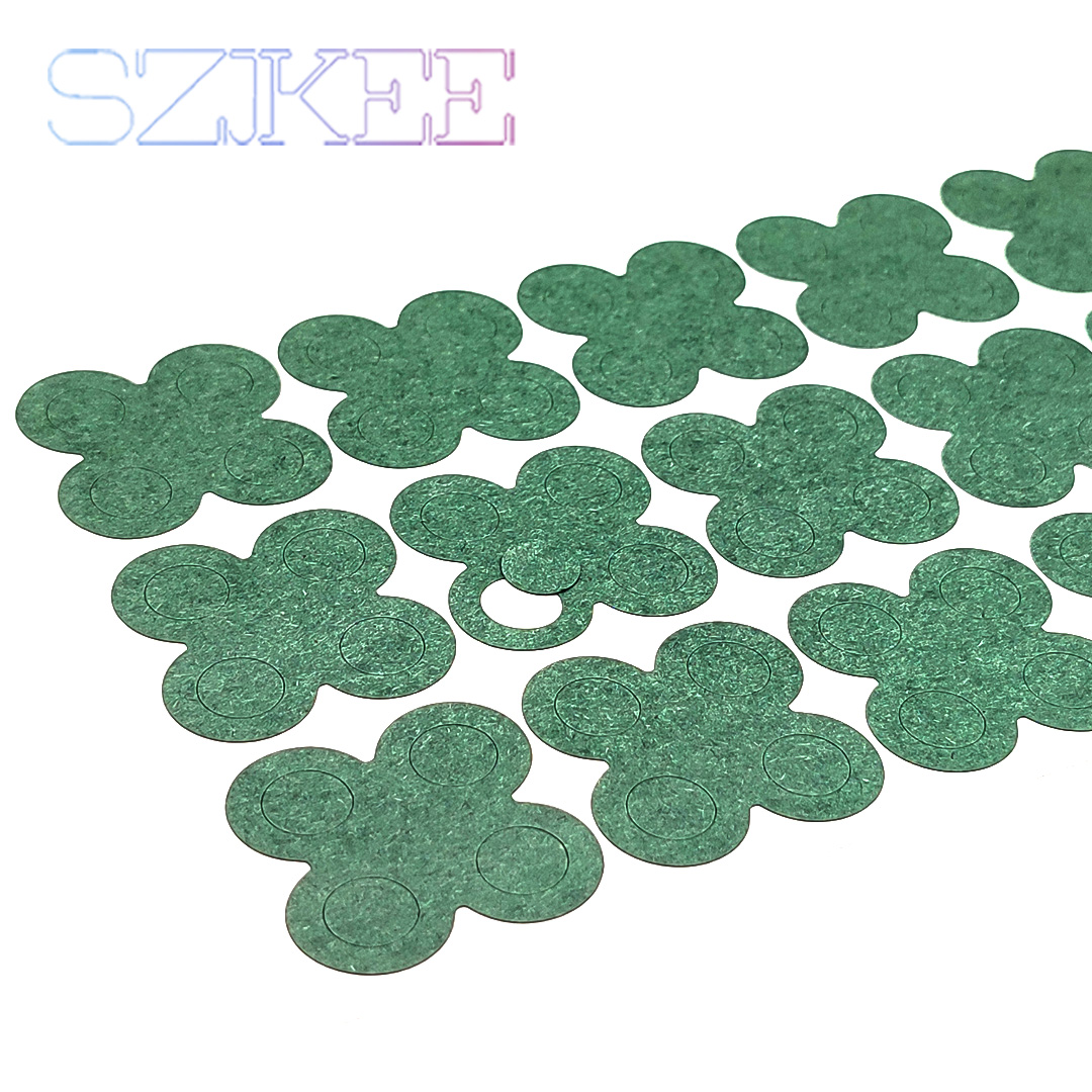18650 21700 26650 32650 Li-ion Battery Insulation Gasket Pack Cell Barley Adhesive Paper Glue Fish Electrode Insulated Pads: Pink