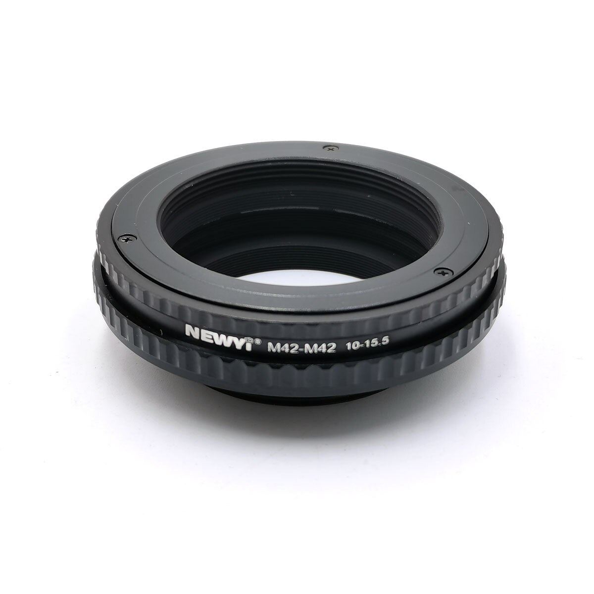 M42-m39 10-15.5 adattatore elicoidale di messa a fuoco regolabile dell'anello per M42 al M39/L39 tubo di estensione Macro del supporto 10mm-15.5mm