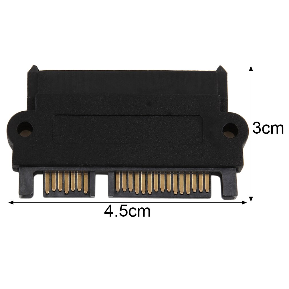Professionele SFF-8482 Sas Sata 180 Graden Hoek Adapter Converter Rechte Hoofd Perfecte Pasvorm Uw Apparaat