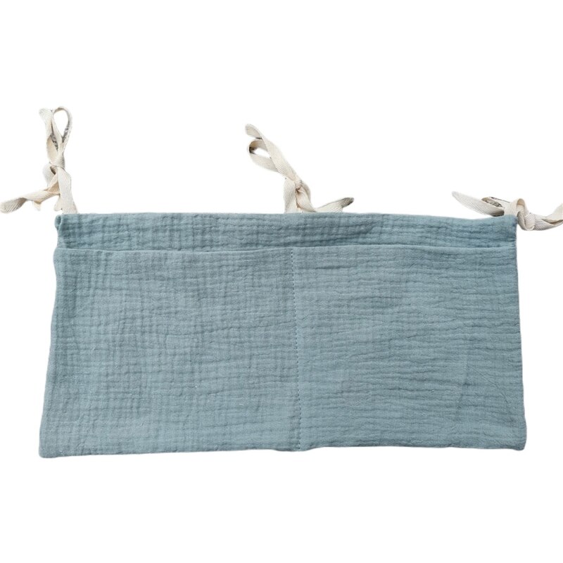 Sac de rangement pour jouets, bouteille de couches en coton pour berceau, sac de rangement pour jouets, utilisé pour ranger les vêtements de bébé, facile à accrocher,