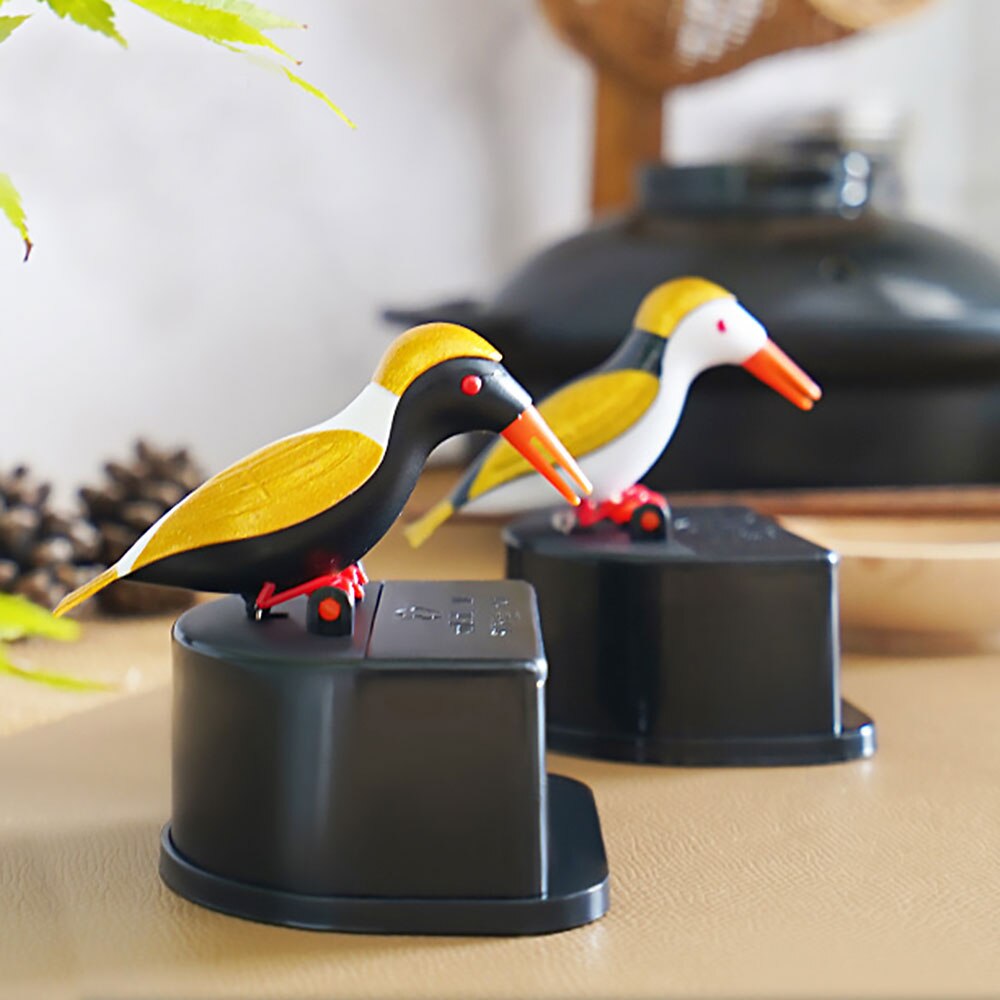 1Pc simpatico colibrì stuzzicadenti distributore automatico uccello stuzzicadenti scatola con stuzzicadenti pulizia denti segreto Stash Tandenstokers