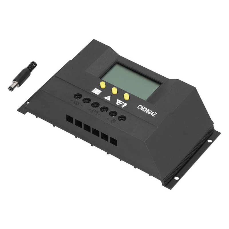 CM3024Z 30A Solar Charge Controller LCD PWM Charge Controller Photovoltaic Intelligent Charge Controller