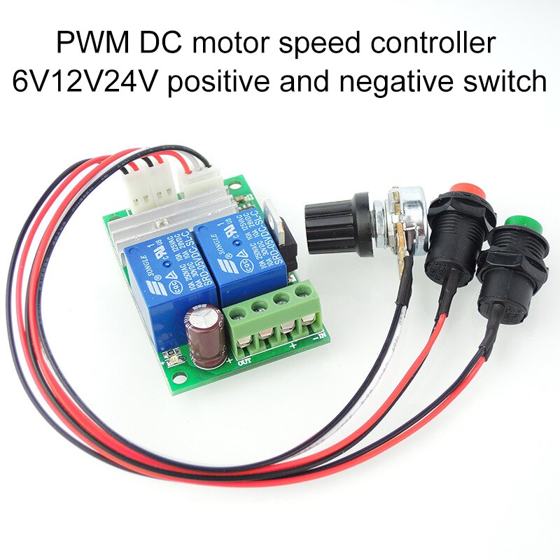 PWM DC moteur régulateur de vitesse carte contrôleur contrôle de