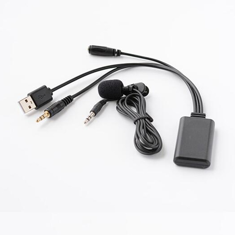 Biurlink Universele AUX-IN/Aux Usb-poort Bluetooth Microfoon Handsfree Mic Adapter Voor Bmw Z4 Mini Cooper E60 E63 E64 e66 E81 E90