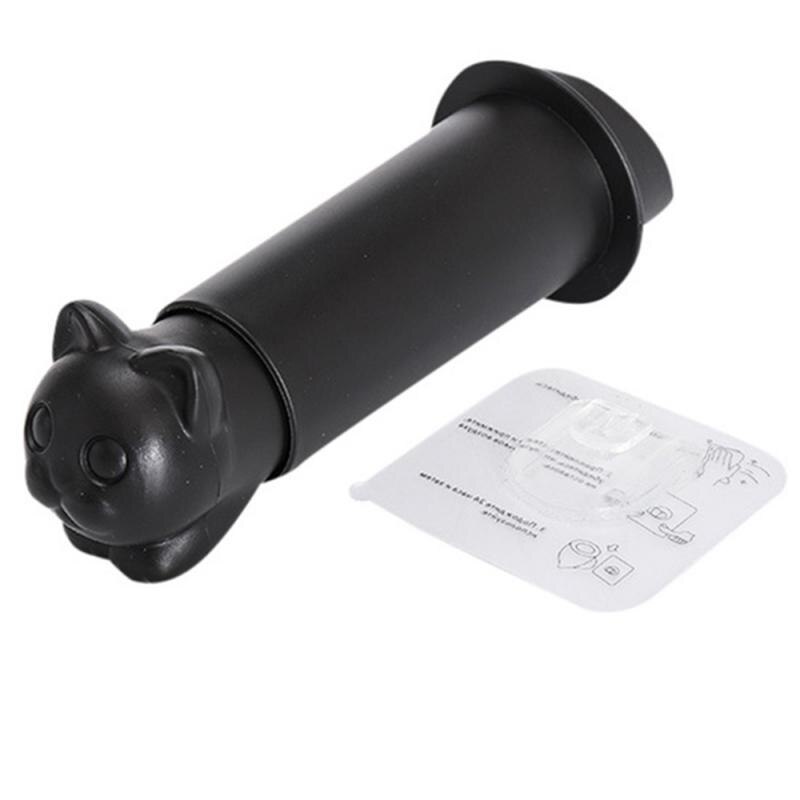 Kreative Katze Wc Papier Halfter Küche Rolle Halfter Klebstoff Schlecht Gewebe Aufhänger Schlecht Zubehör: Schwarz