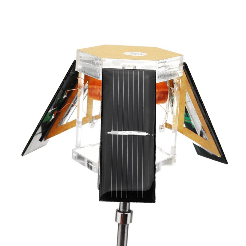 2 Stck Solar- netic Schweben Fremdsolarmagnet Mendocino Motor- Bildung Modell Dampf Stirling Motor--Schwarz + Silber & Schwarz