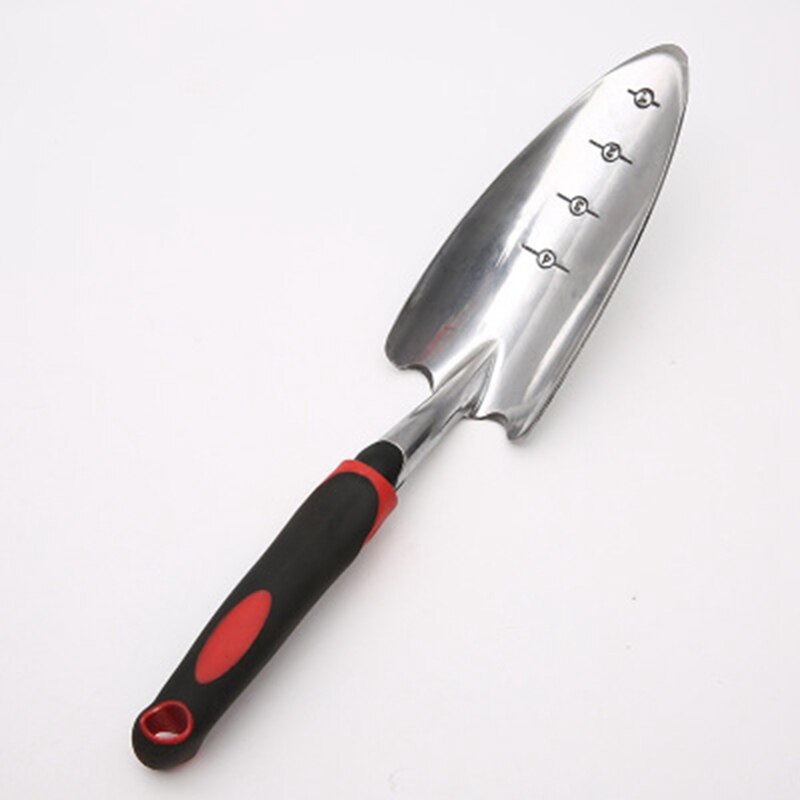 3PCS Garden Tool Set Heavy Duty Garden Hand Shovels Cast-Aluminum Garden Trowels Hand Rake with Non-Slip Rubber Grip