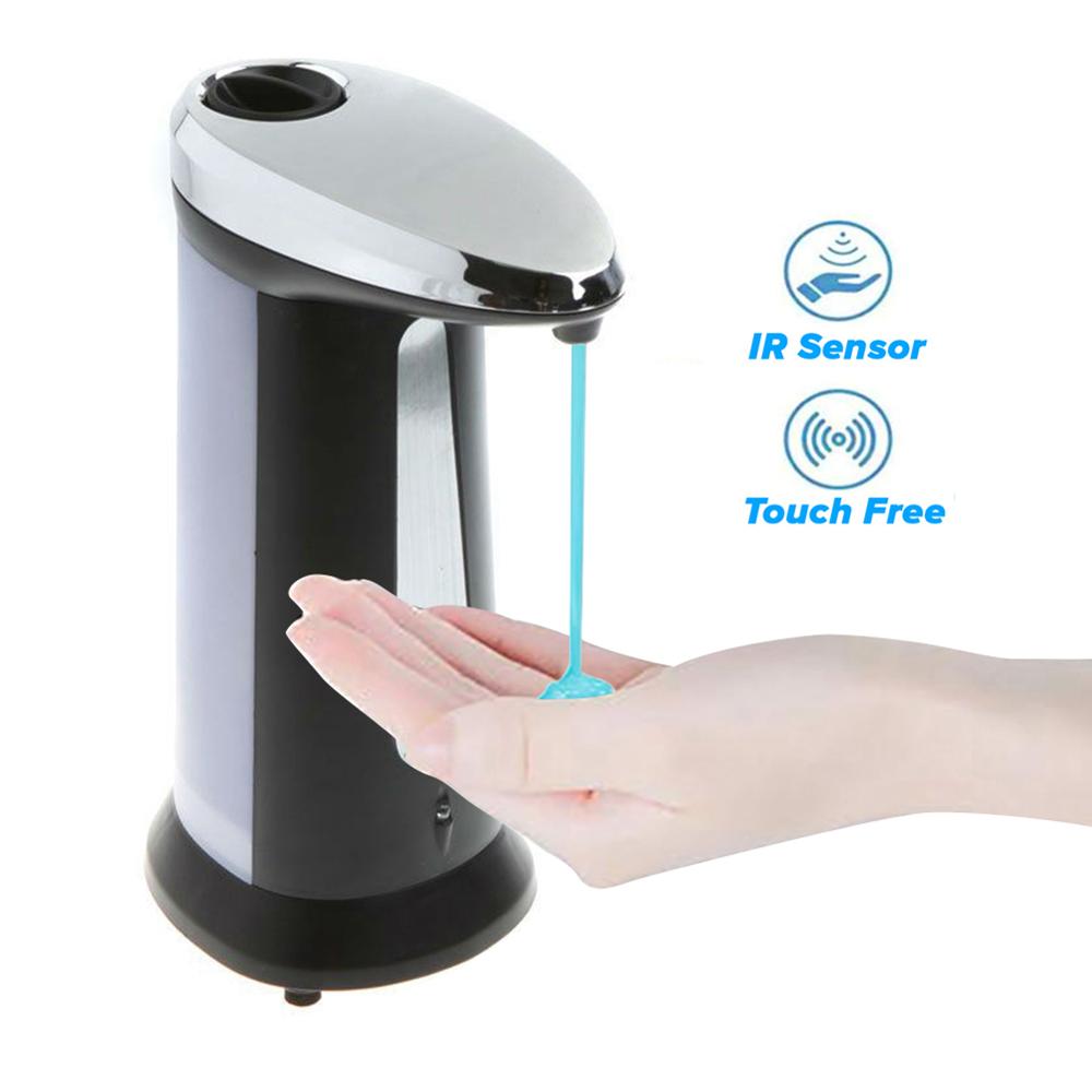 400ml Touchless Liquid Soap Dispenser Smart Sensor Hands-Free Automatic Soap Dispenser Pump For Bathroom Kitchen