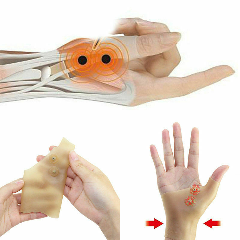 Magnetische Therapie Pols Handschoen Tenosynovitis Pijnbestrijding Pols Hand Duim Ondersteuning Handschoenen Polssteun Braces Voor Mannen Vrouwen 1Pcs