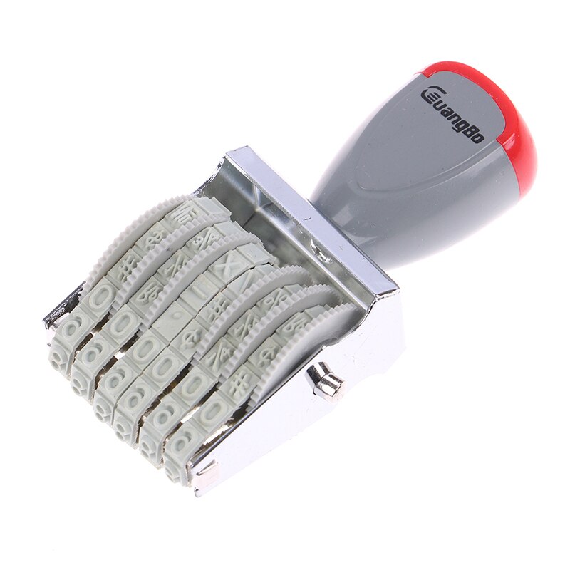 6-digit 8-digit Roller Number Printing Digital Seal Number Stamp Rotary Printing: Style A