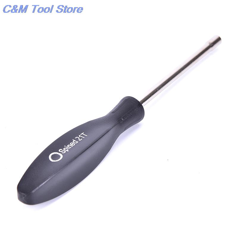 Spline Shaped Carburetor Adjustment Screwdriver 21 Teeth Type Carb Service Tool For 2 Cycle