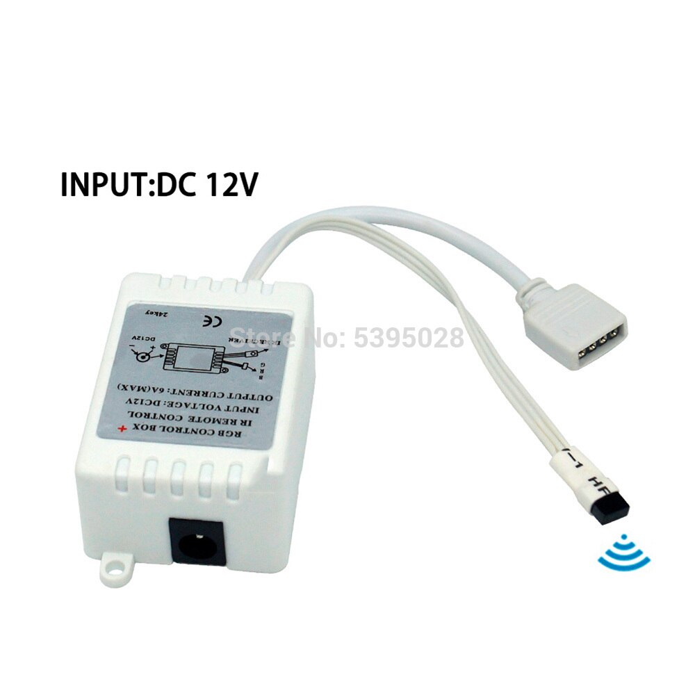 24Keys LED Controller IR Controller for SMD 3528 5050 RGB LED Strip Lights DC12V