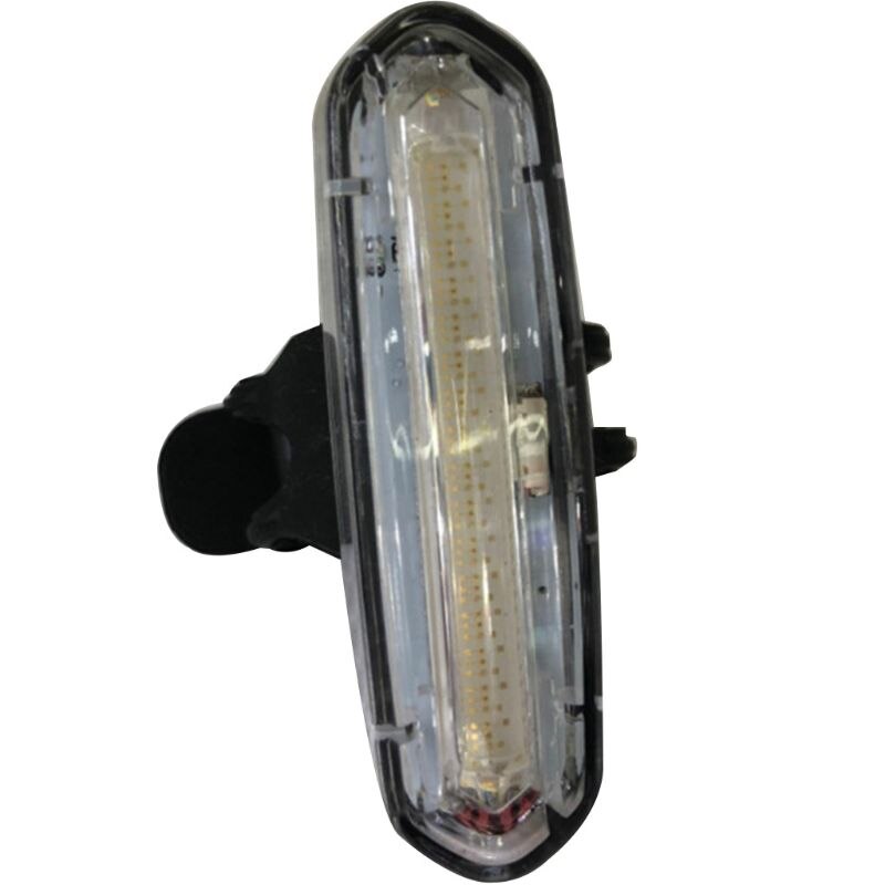 Fiets achterlicht waterdicht achterlicht usb-oplader mountainbike waarschuwingslicht fiets led achterlicht: 06
