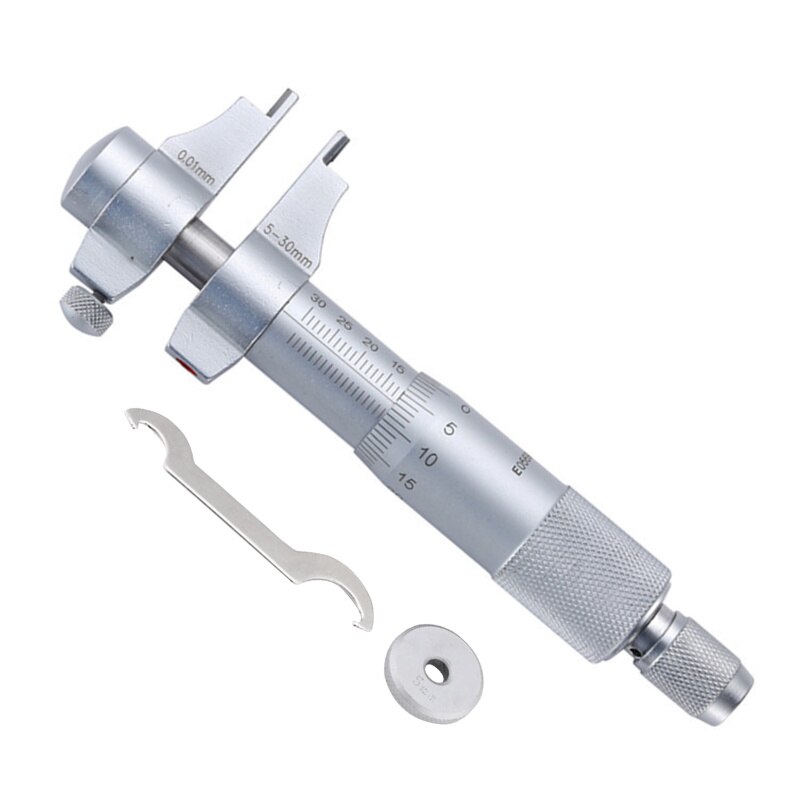 Inside Micrometer Measuring Tool Metric Stainless Steel Ratchet Screw Gauge 0.01mm Accuracy Internal Diameter Measuring Tools