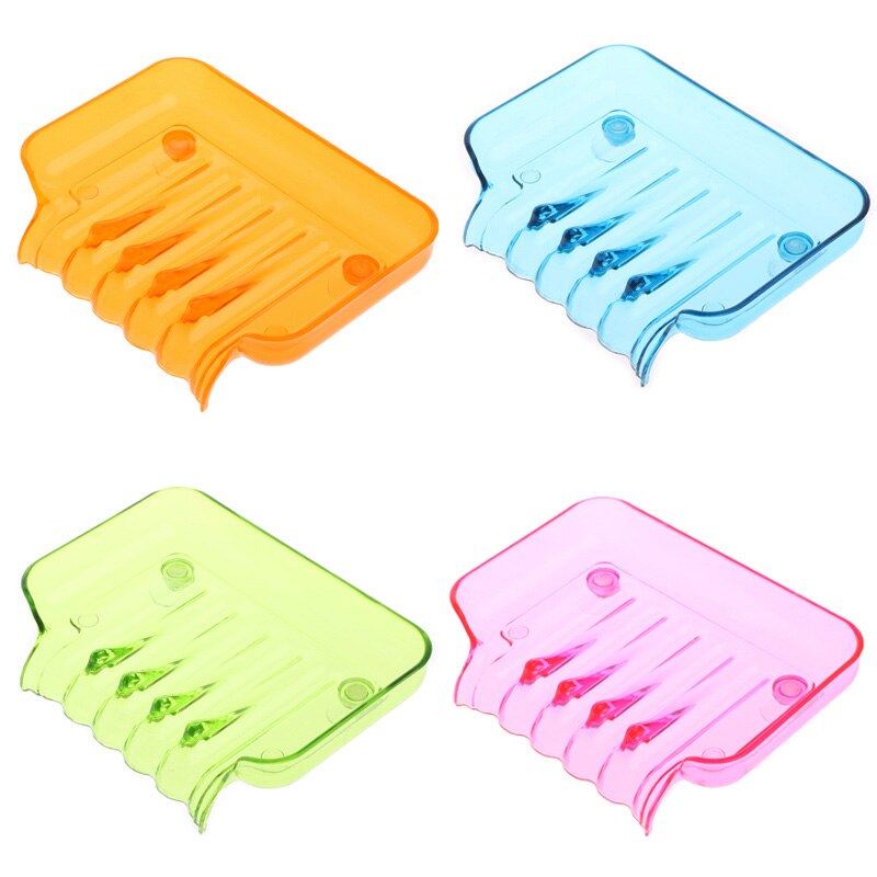 Bathroom Draining Soap Box Kitchen Sink Sponge Drainage Dish Holder t22