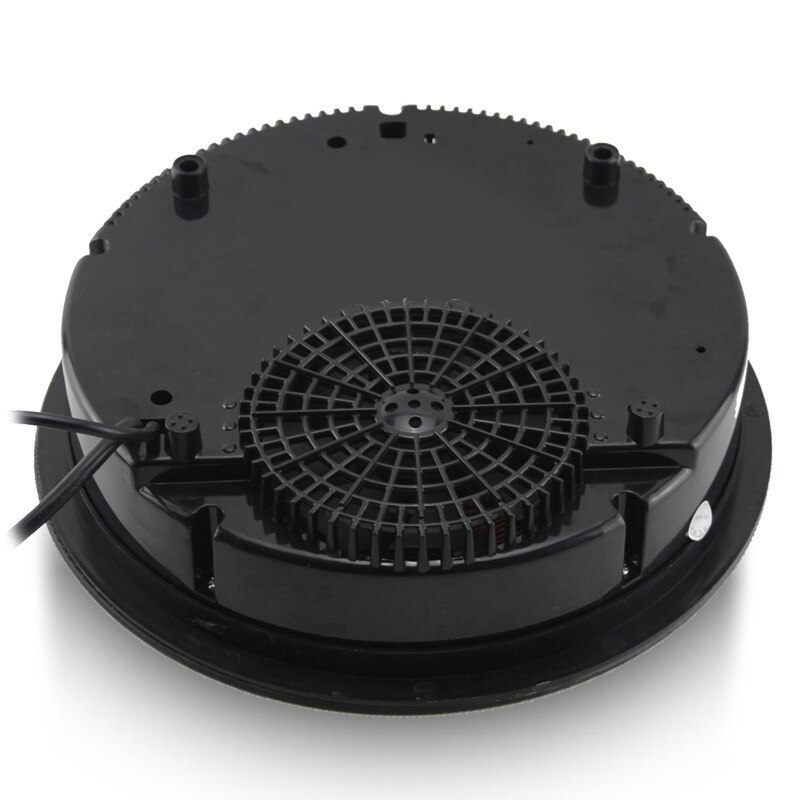 CHCYUS-cocina de inducción magnética eléctrica redonda, miniquemador de cocina integrado con control de cable, comercial, resistente al agua