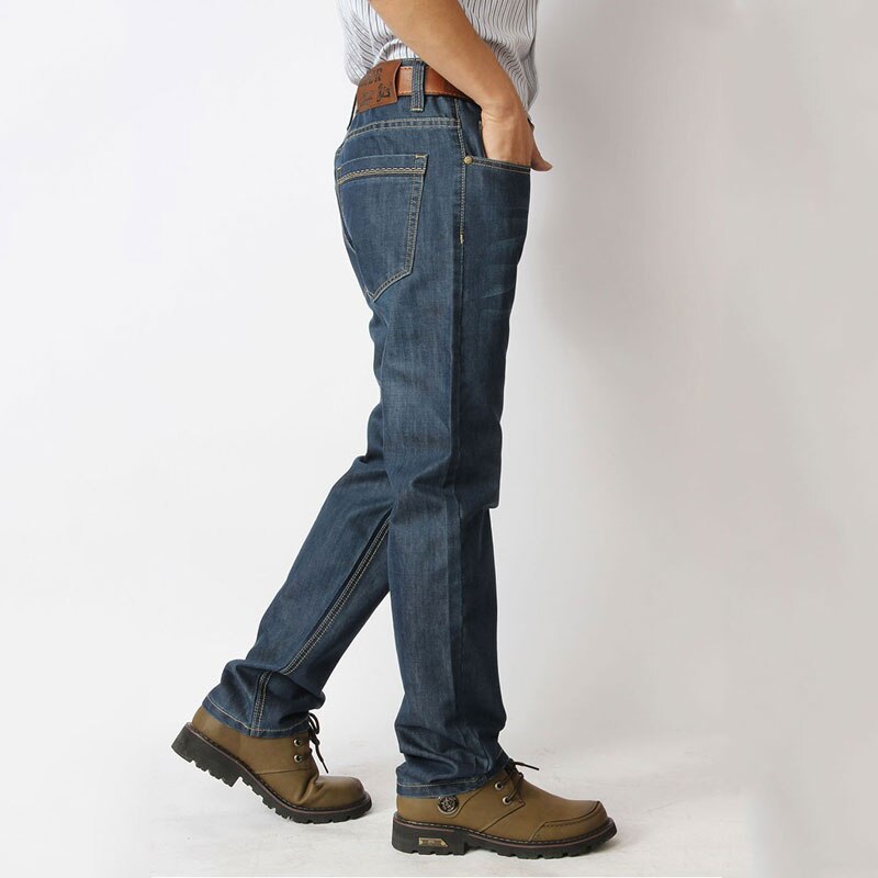 Europa och usa trend höst lös hip hop jeans i stor storlek herr jeans med stor ficka mer storlek 30-46 48 50