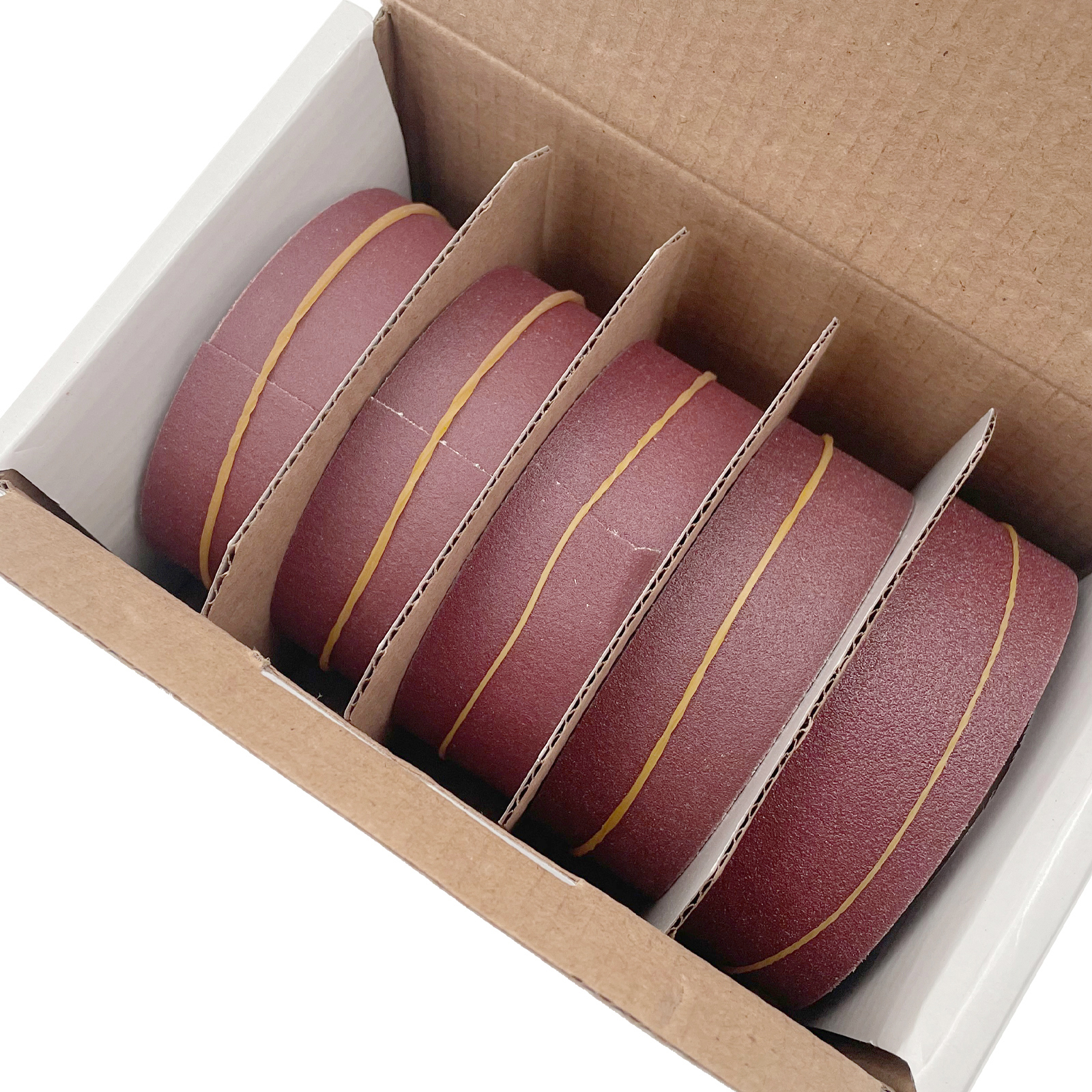 4/5/6 Roll Grits Schuurpapier Droog Slijpen Emery Schuurband Tekenbaar Schuurpapier Pack met Dispenser Doek