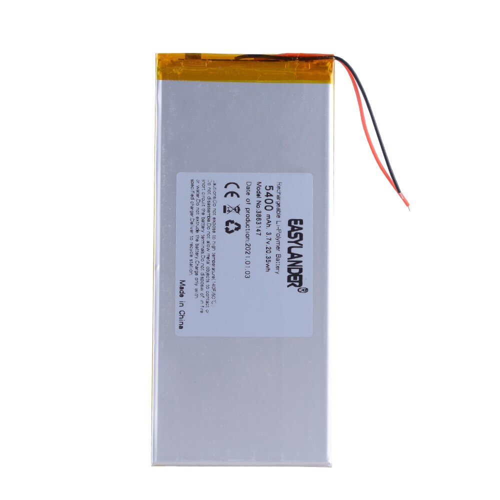 Li-polymer Rechargeable Battery compatible with the k1 shield tablet Nvidia Shield 147*63*3.8mm