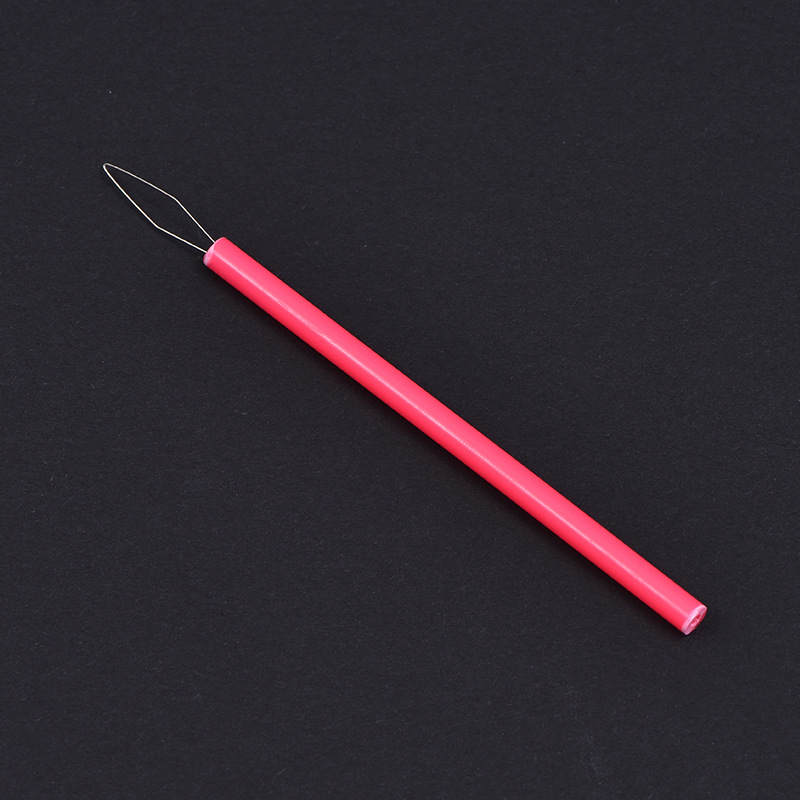 10pc Zylindrische Bunte Nadel Einfädler NäHenne Einfädler Diy Zubehör Führer Beader Einfädeln Nadel NäHenne Werkzeuge