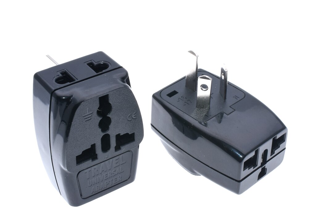 EU US UK TO AU Electric Plug power Socket Adapter Australia China Travel Adaptor socket AC Power Charger Converter 10A 250V: Black
