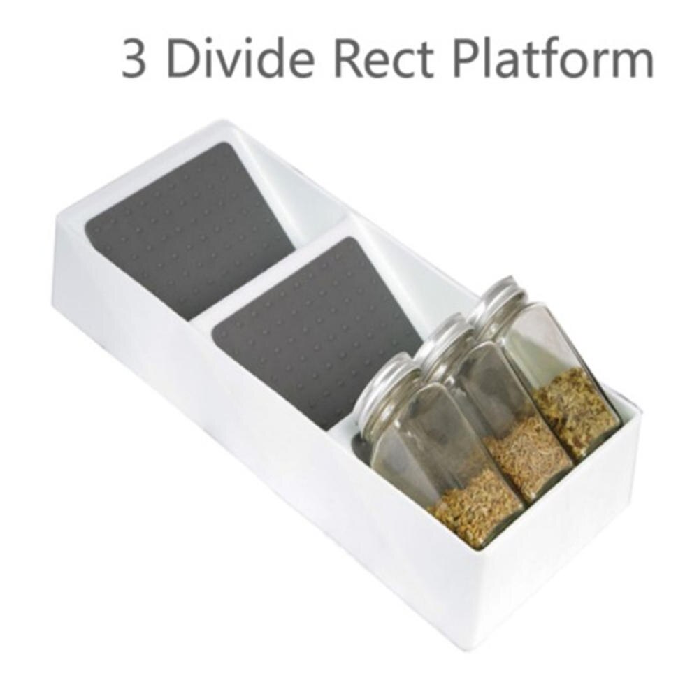 3 Tier Spice Herb Bottle Rack Holder Cupboard Organiser Storage Kitchen Tool Multi-Function Commodity Shelf Spice Storage Rack