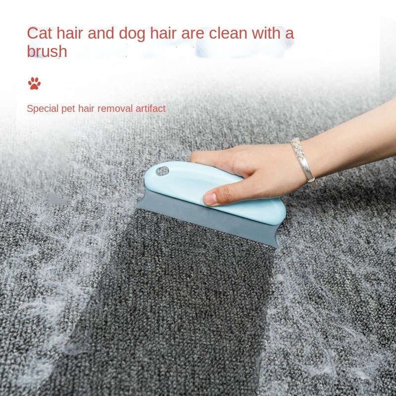Pet hair scraper cat comb shell comb cat hair remover pet hair brush pet hair removal shaving cleaning brush