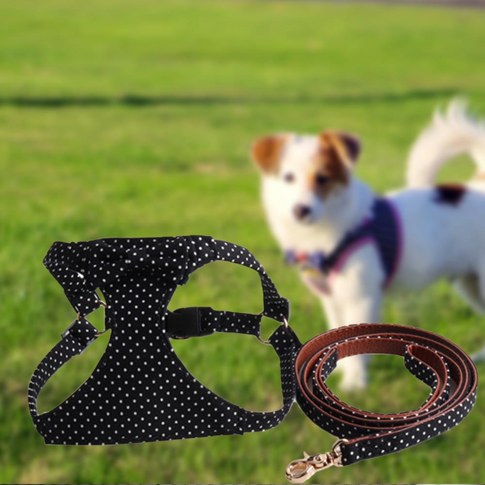 1 Set Stylish Pet Chest Strap Soft Touching Pet Harness Puppy Soft Safety Vest Dog Supplies Dog Vest