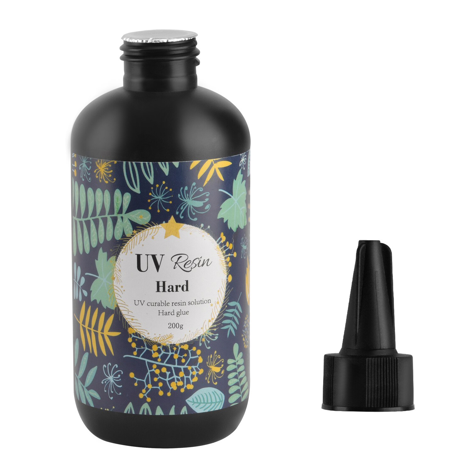 100g/200g UV Harz Kleber Uv-härtende Solar- Heilung Sonnenlicht Aktiviert Harte DIY Schnell Trocknend Nicht-giftig Für Schmuck Harz Gel: 200g