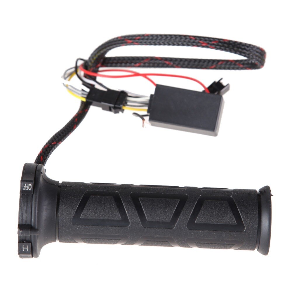 universal Motorcycle Heated Handle Bar moto bike heating grips 7/8" 22mm Heated Molded Grips Handlebar Warmers