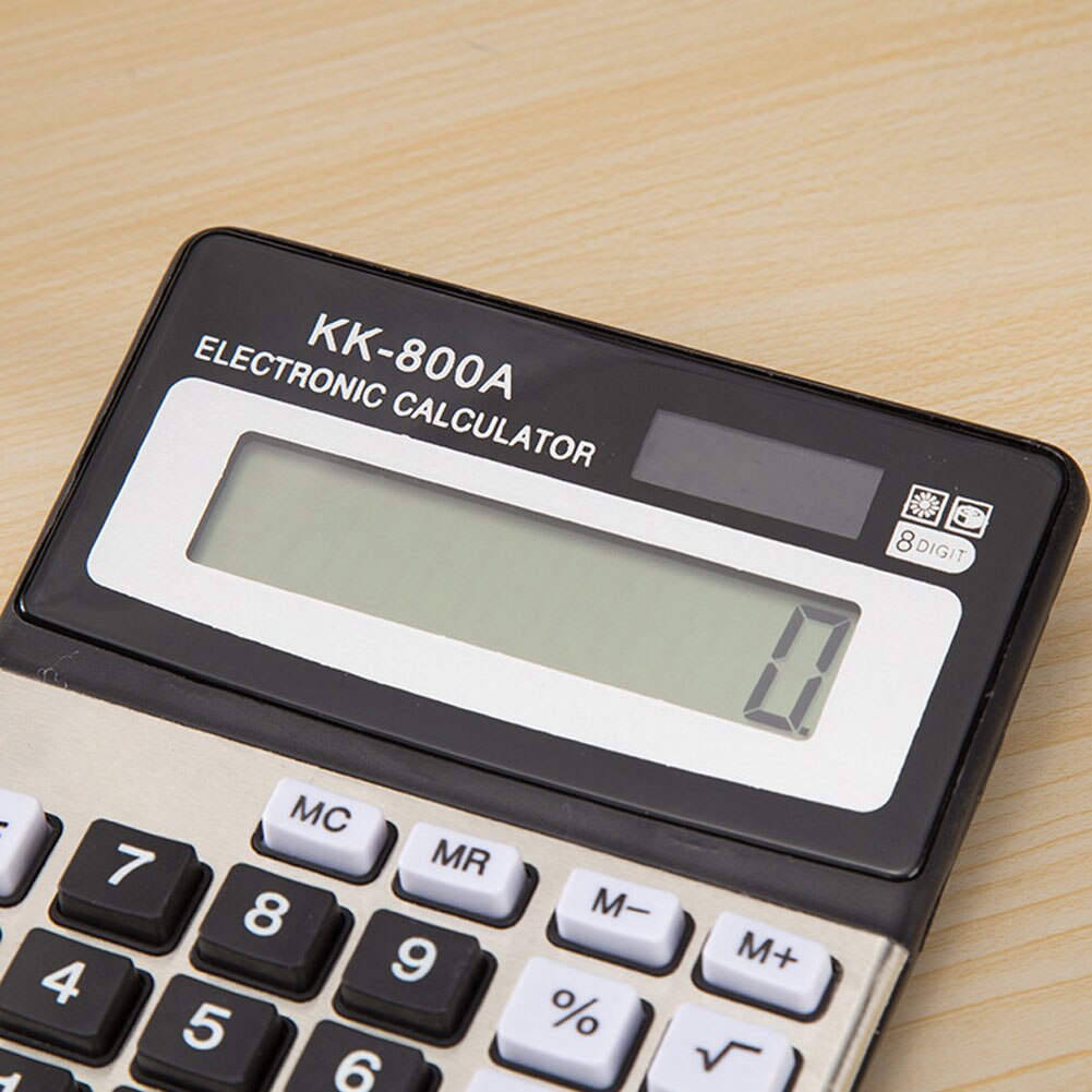 Commercial Calculator Calculate Tool Battery Powered Digit Electronic Calculator Portable Office And School Accounting Supplies