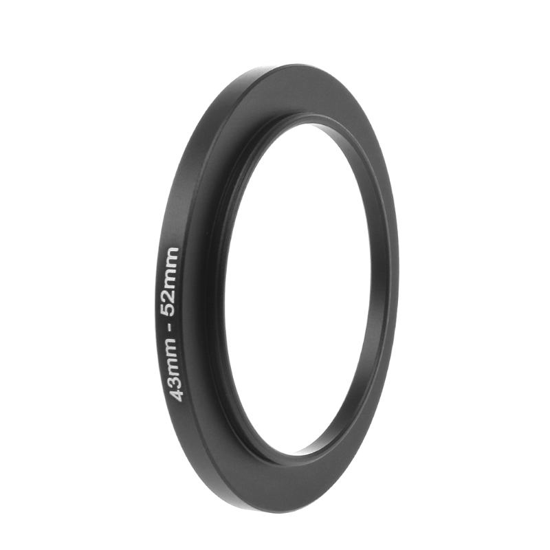 Bagues en métal de 43mm à 52mm, adaptateur d&#39;objectif, filtre, accessoires d&#39;outil de caméra,