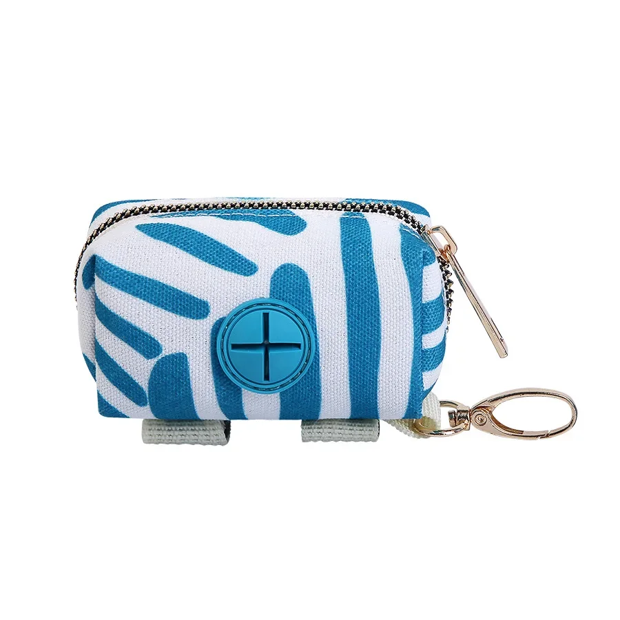Distributeur de sacs de merde de chien suspendu, support de sac de merde de chien, distributeur de sacs de caca pour chiens, distributeurs de sacs poubelles de marche, fournitures pour animaux de compagnie: Gris clair