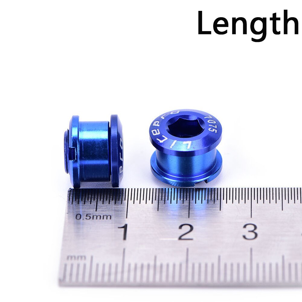 Litepro MTB Bike Chainring Bolts Double/Triple Speed Disc Single Chainwheel Screws Gold/Sliver/Purple/Blue/Red/Black/Green