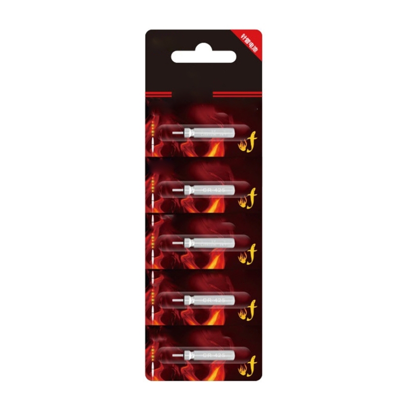 CR425 Lithium Cells 25mAh Batteries For Fishing Electric Float Light, 3V Night Light Long Use Battery Set 5/10/15/20Pcs: black