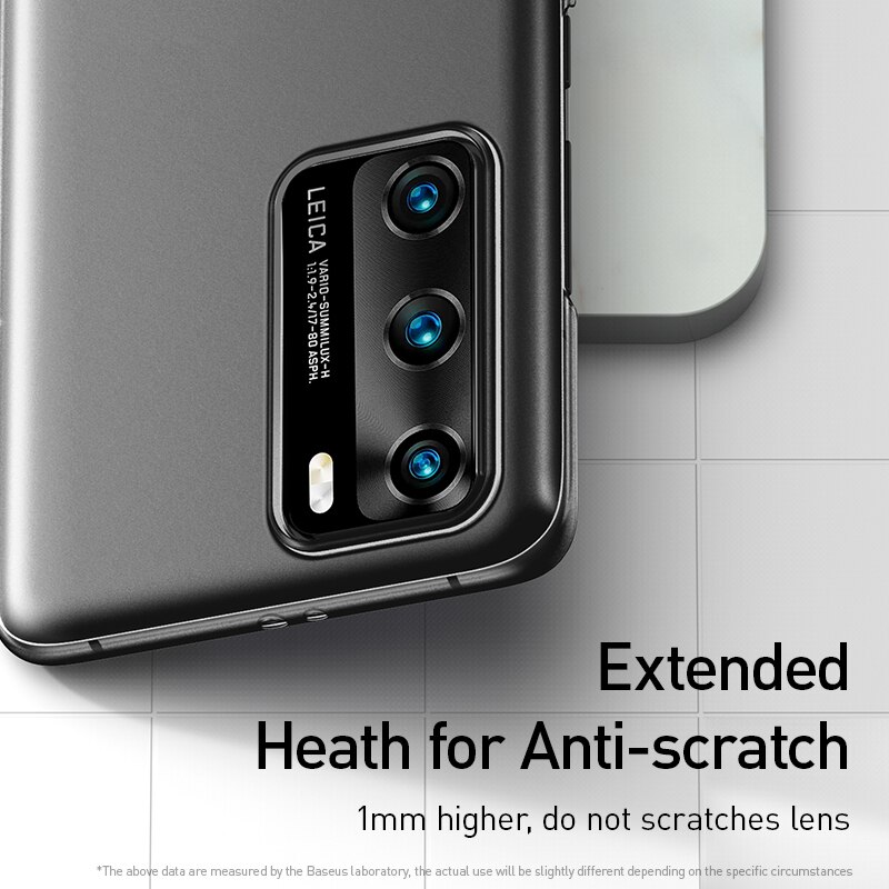 Baseus ultra Sottile Cassa Del Telefono per Huawei P40 pro più P40 Caso Coque Opaca Trasparente Della Copertura Posteriore Antiurto per Huawei P 40 pro Fundas