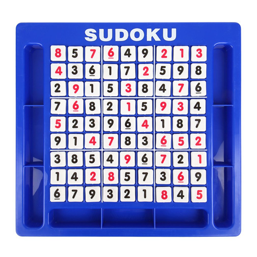 Negen Paleis Sudoku Bordspel Kinderen Educatief Speelgoed 3-7 Jaar Oud Intellectuele Training Development 1 Pcs