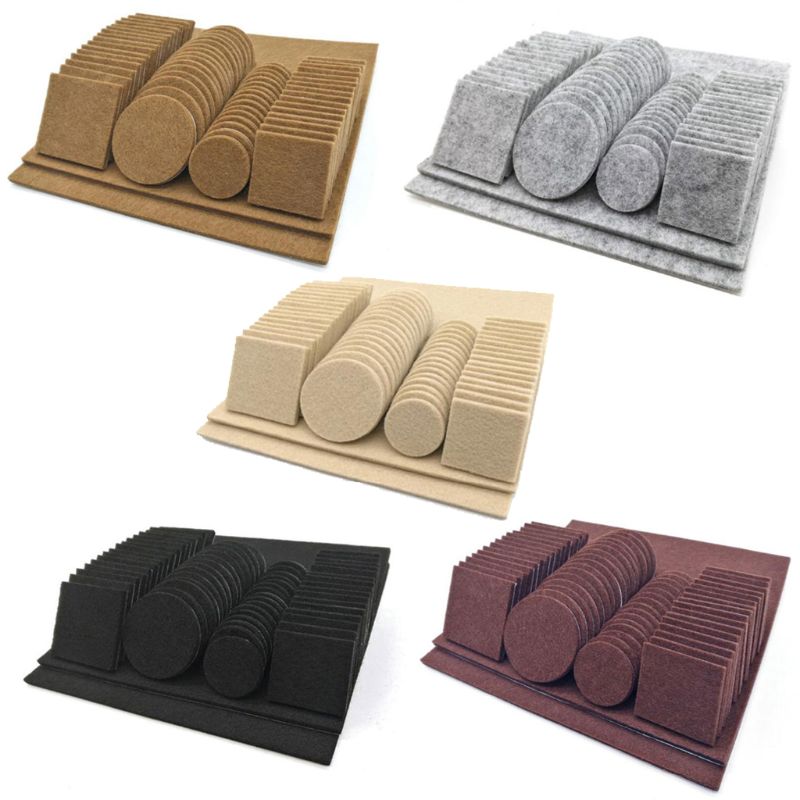 80/130 stücke Möbel Stuhl Tisch Bein Selbst Klebstoff Fühlte Holz Boden Schutz Pads