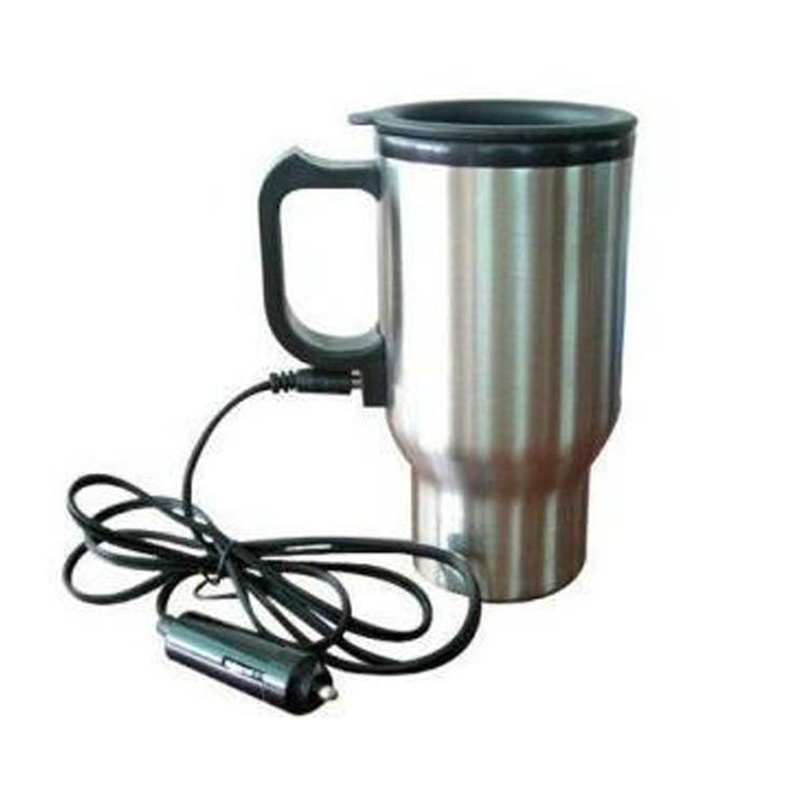 Premium 70W Electric Car Kettle - Real-time Temperature Control