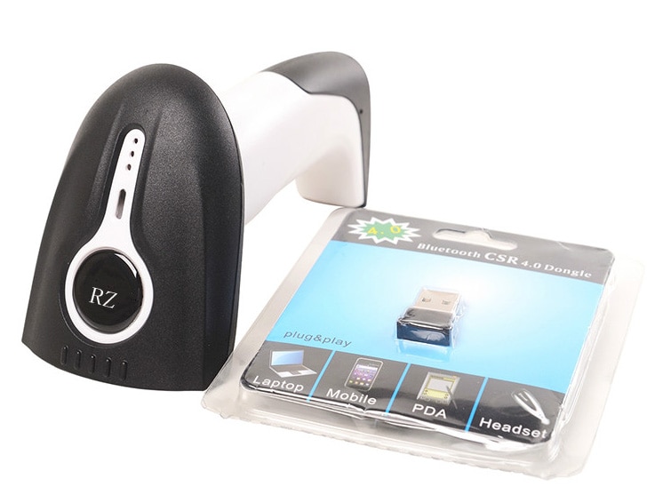 Mini bluetooth barcode scanner ondersteuning smartphone ios of android