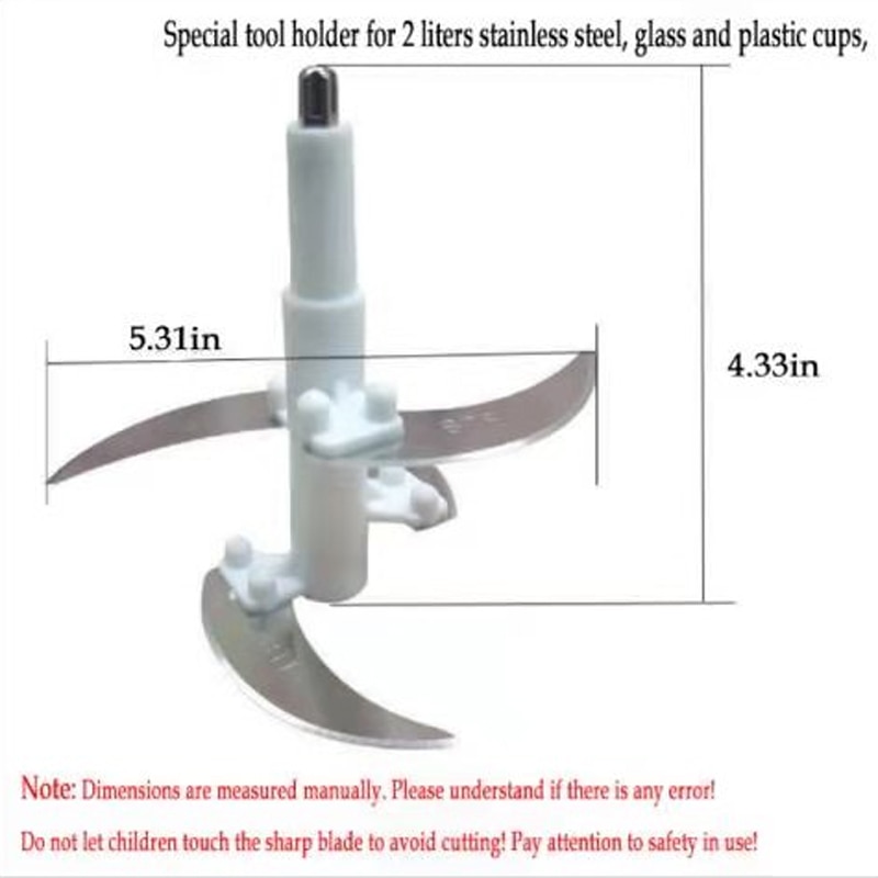 Electric meat grinder accessories multifunctional electric meat cutter mixer accessories blade