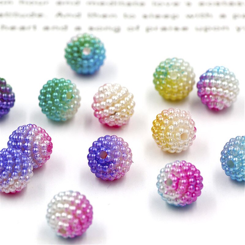 1 parkere havfrue gradient perler sjarm tillegg dryss slank fyllstoff til luftige gjørme leker slank rekvisita gjør selv kake tilbehør
