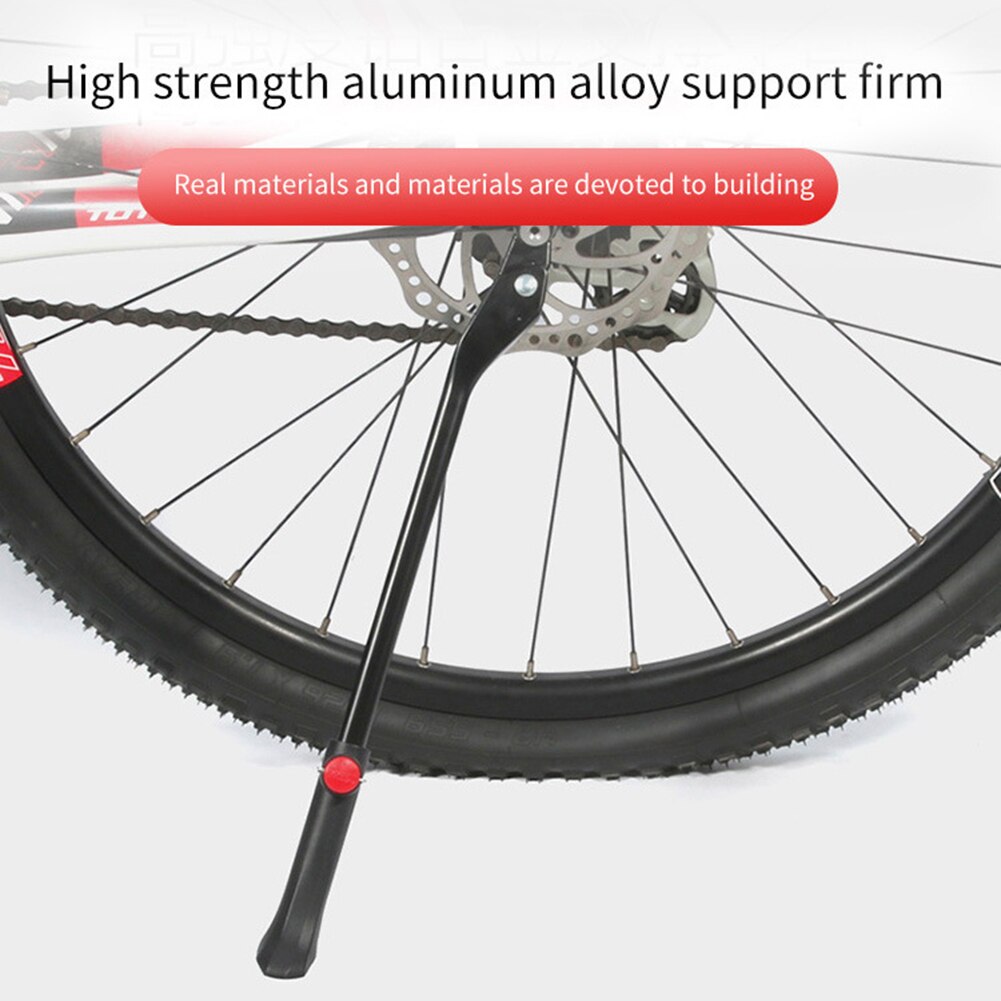 Mtb Stand Voet Brace Verstelbare Fiets Kickstand Parking Rack Mountainbike Ondersteuning Side Kick Fietsen Onderdelen