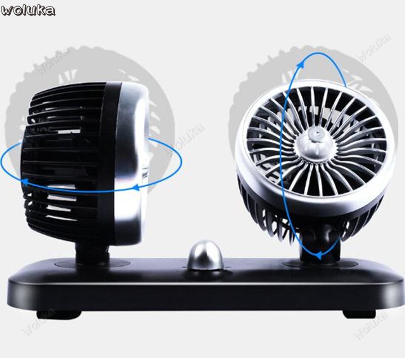 Car fan 24V large truck powerful car with 12V fan air conditioning fan car mute small fan CD50 Q04